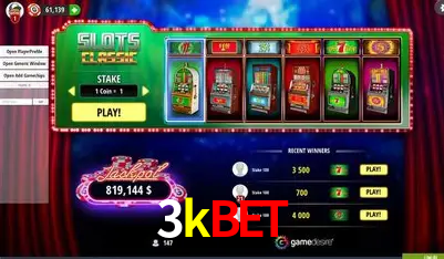 Descubra o Mundo do Cassino Online com 3kbet